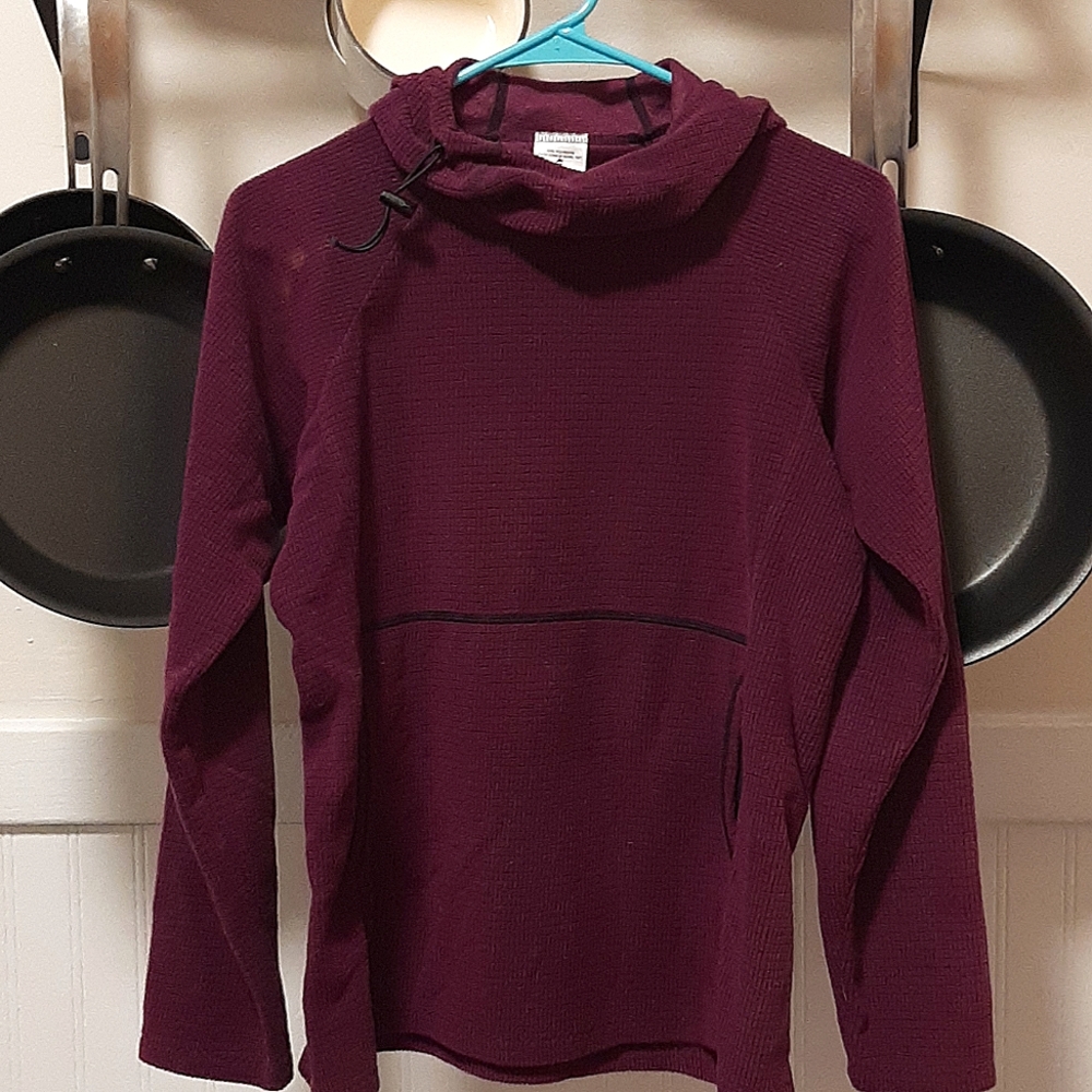 Melanzana Women's Microgrid Hoodie-Small